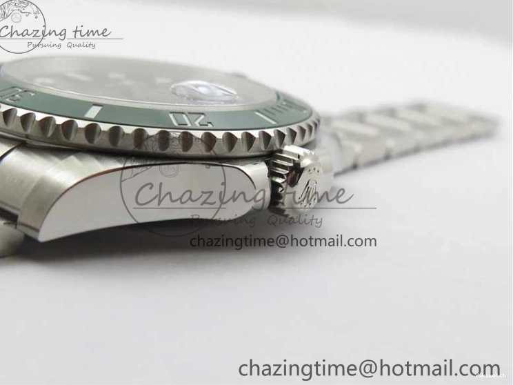 A3235 41mm LV on Submariner Black Bracelet Kermit EWF SS Dial 126610 0101